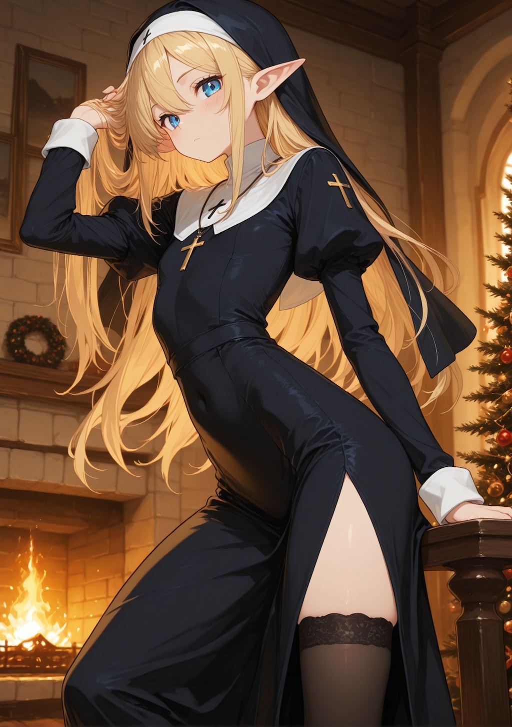 クリスマスのシスター＆サンタコスプレ |  ルーチェ