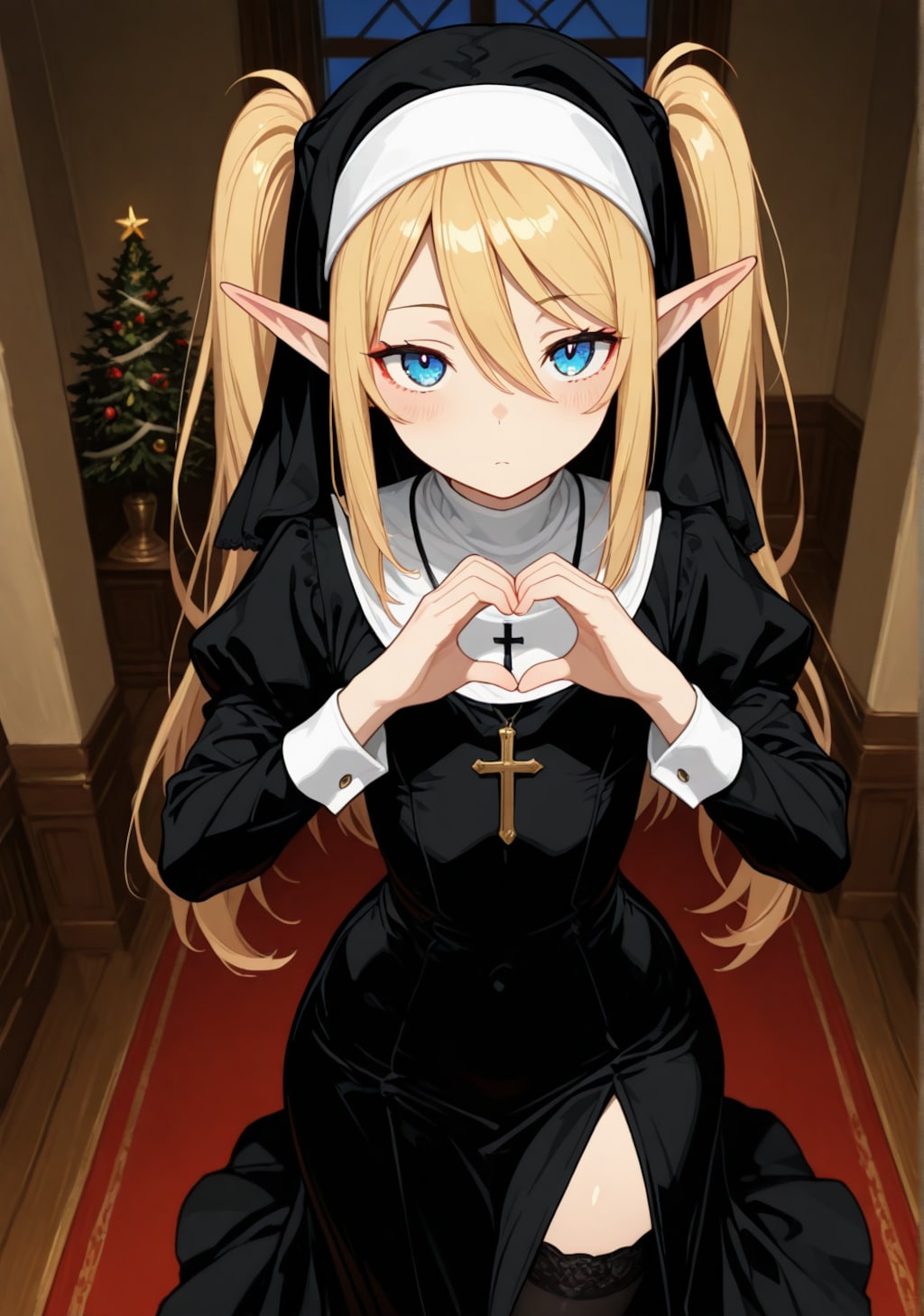 クリスマスのシスター＆サンタコスプレ |  ルーチェ