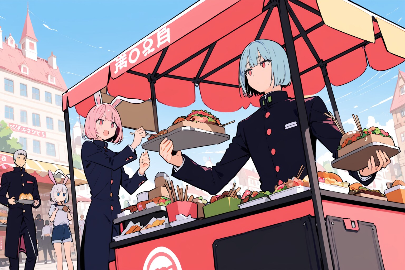 今日の焼きそばパン　2025-09-01 | の人気AIイラスト・グラビア