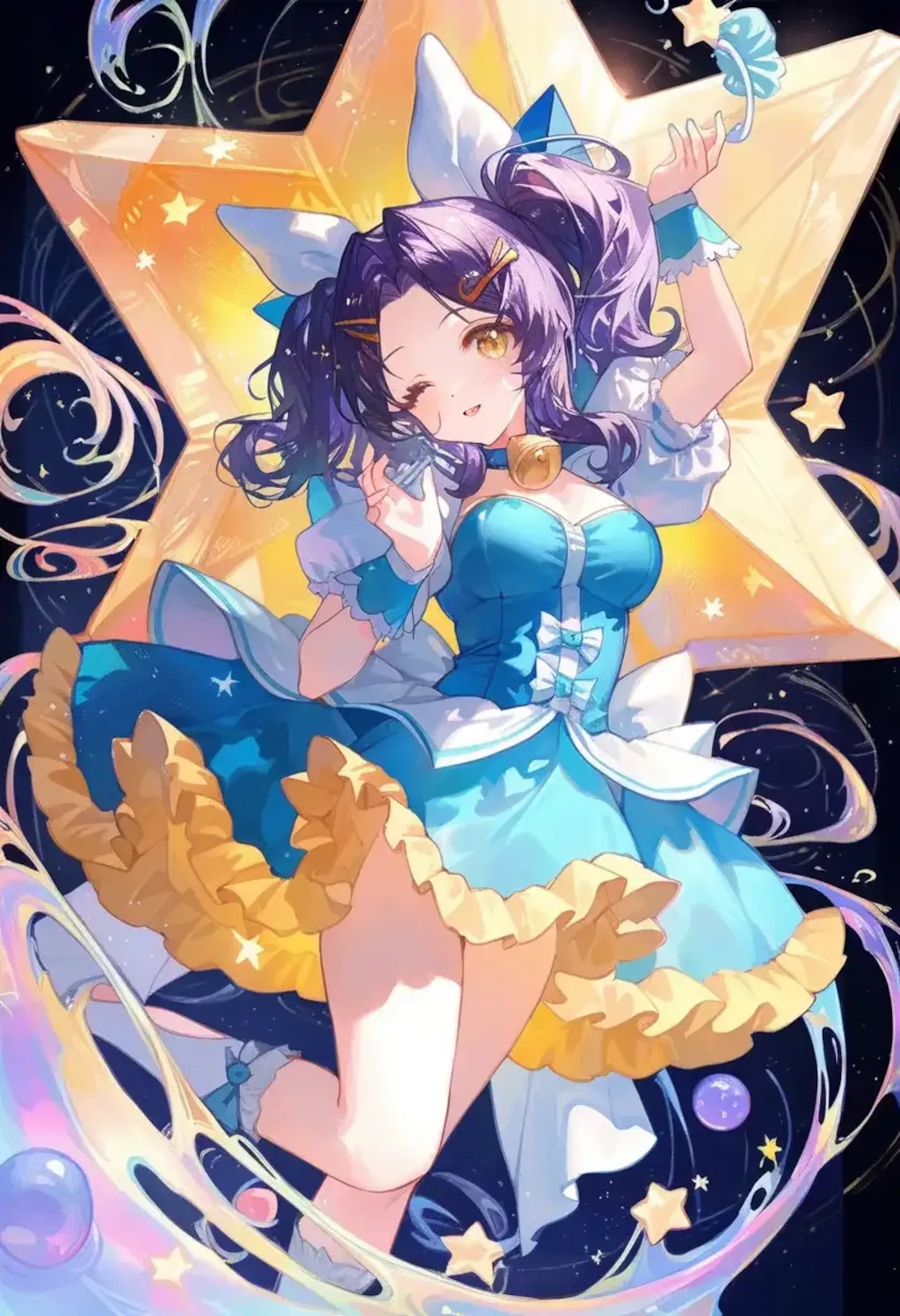 魔法少女　４人