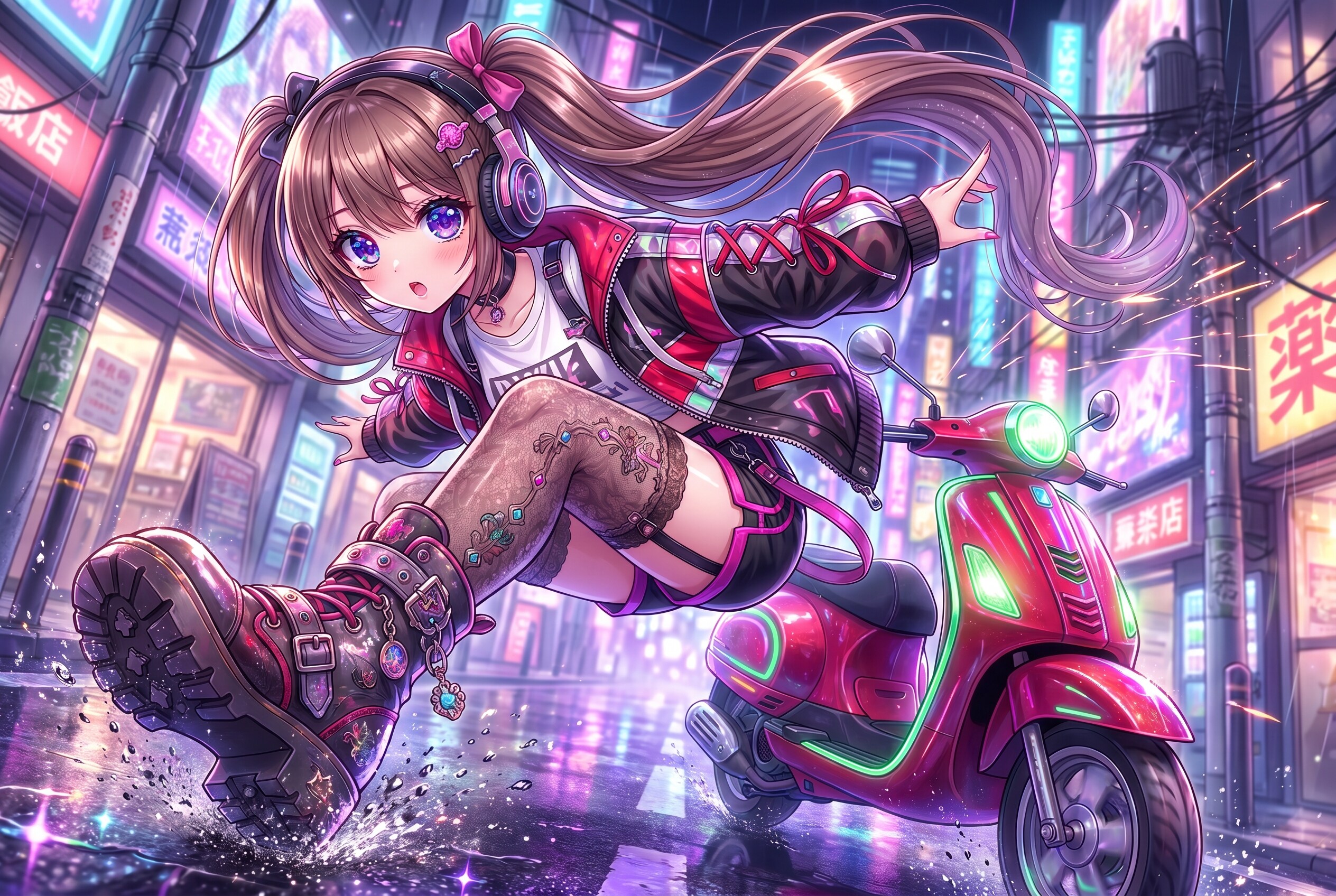 宵煌跳躍の街
