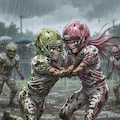 🏈泥まみれの女子アメフト 164 3枚目