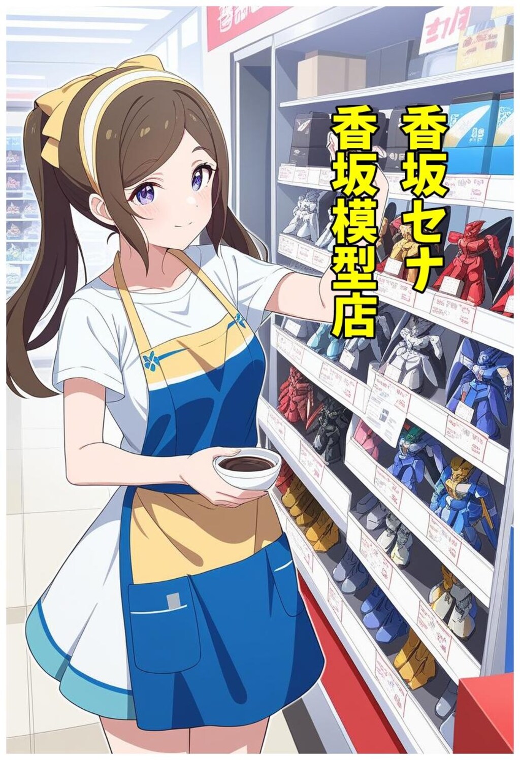 小説『香坂セナ/香坂模型店』【ニャンノ世界】