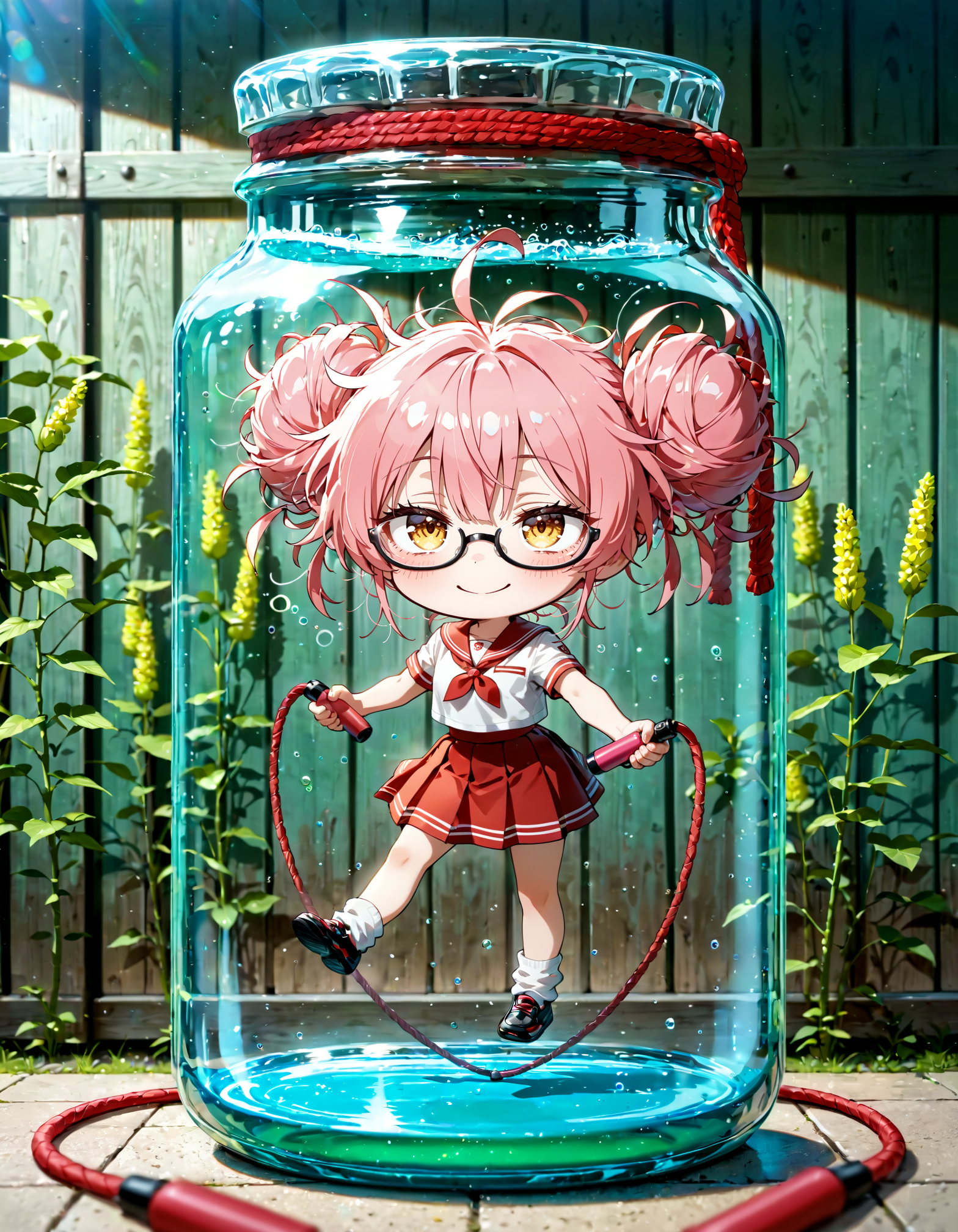 今日は何の日？　「なわ」の日 | の人気AIイラスト・グラビア