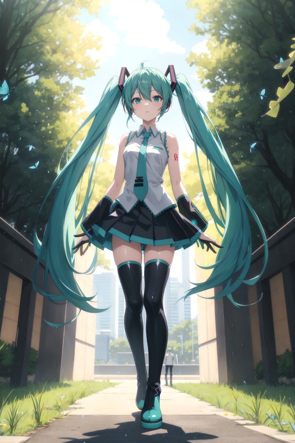 V4B 初音ミク | の人気AIイラスト・グラビア