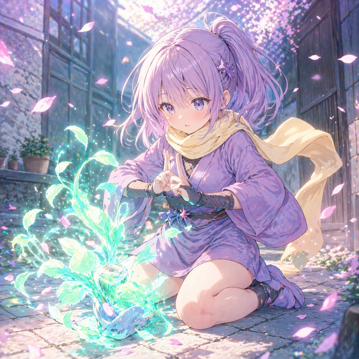 さとこの植物忍法 | の人気AIイラスト・グラビア