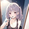 歯磨き 2枚目