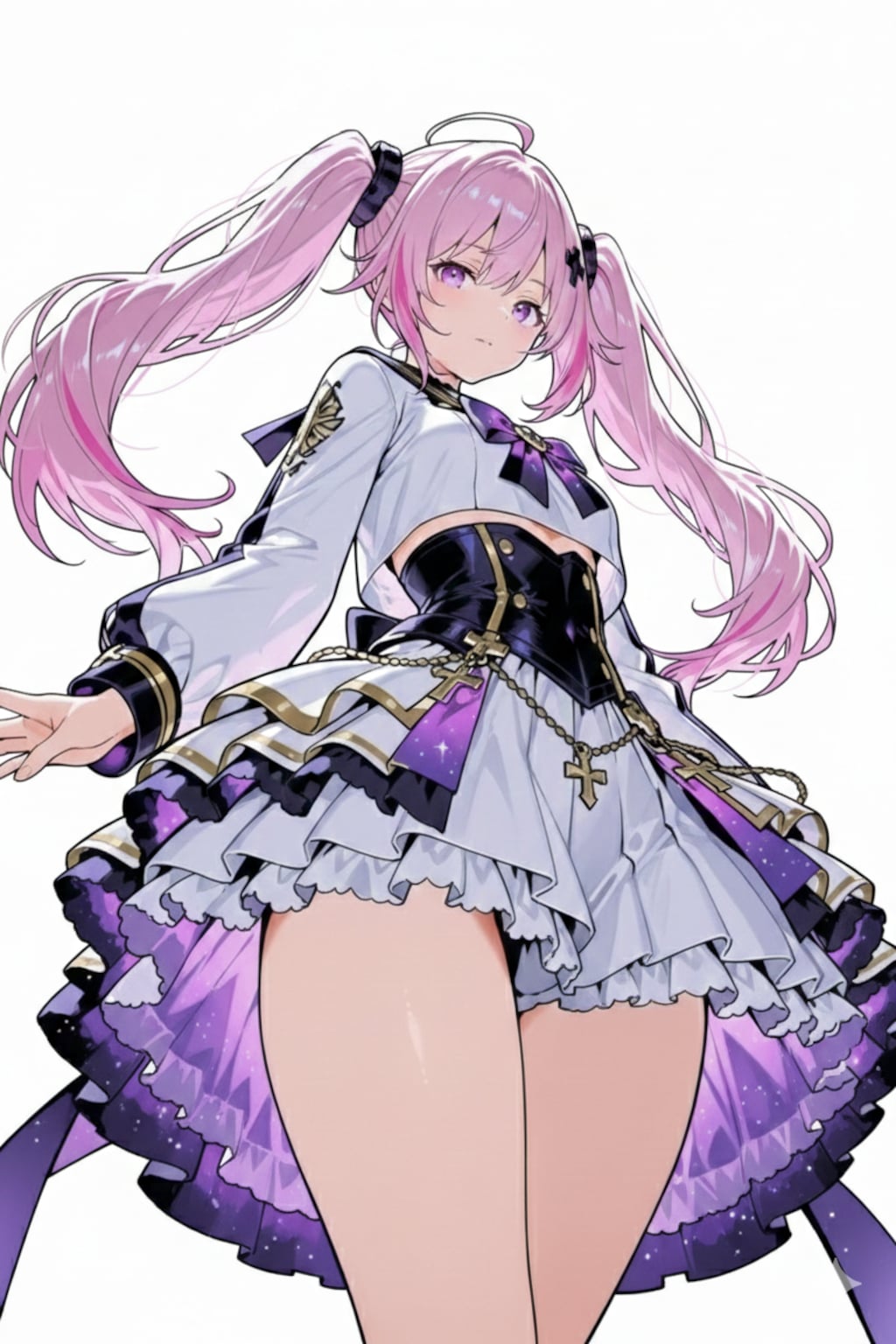 いくつかセレスの服装とポーズを変えて見た