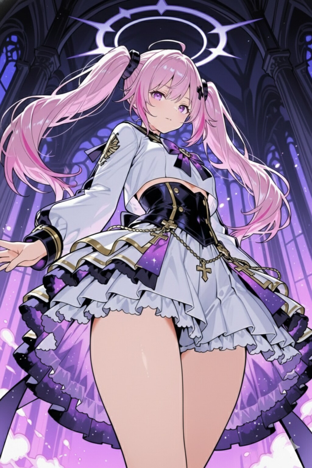 いくつかセレスの服装とポーズを変えて見た