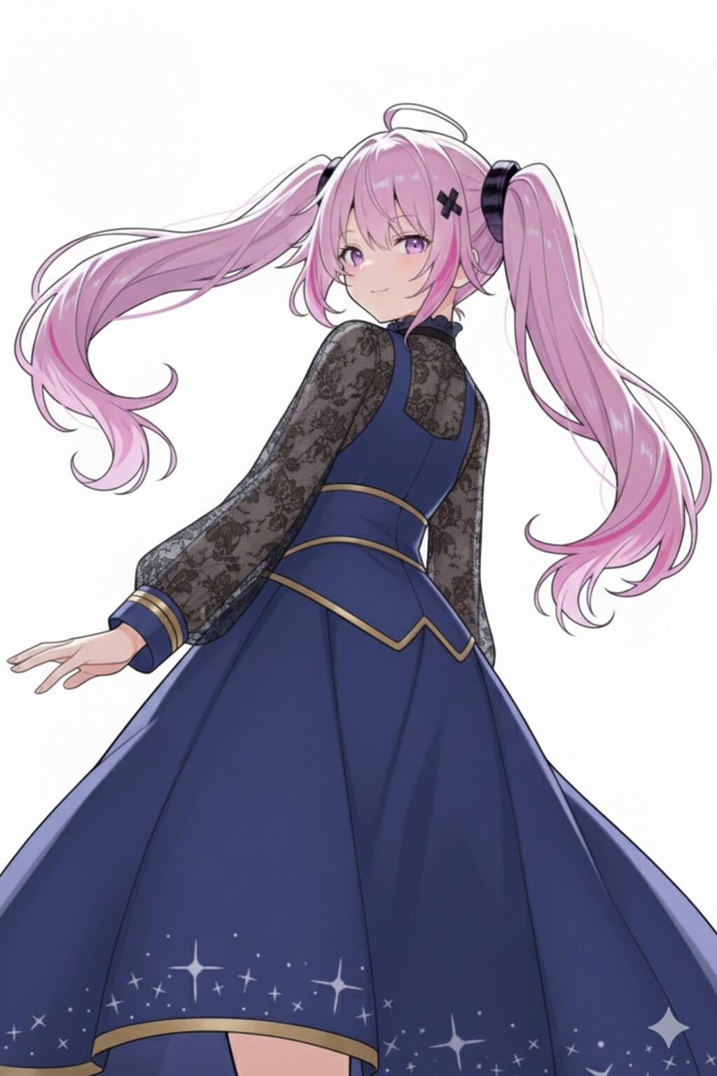 いくつかセレスの服装とポーズを変えて見た