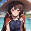 めぐみんにいろいろ着せてみた / Megumin in various outfits 4枚目