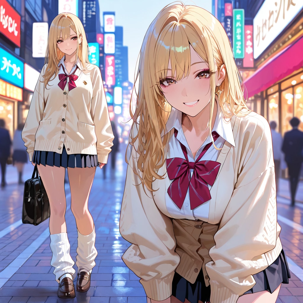 金髪ギャル