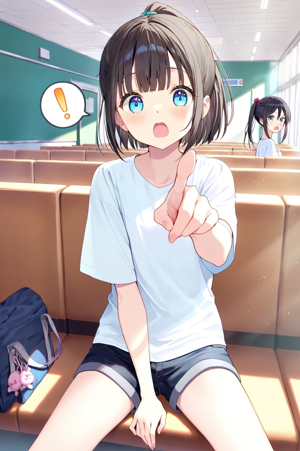 君も同じ学校だったの！？ | の人気AIイラスト・グラビア