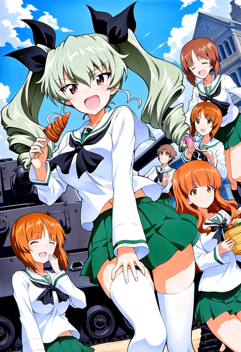 ガールズ&パンツァー　アンチョビ