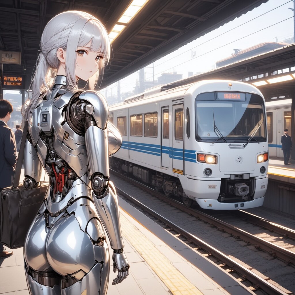 鉄道の日のメカ子