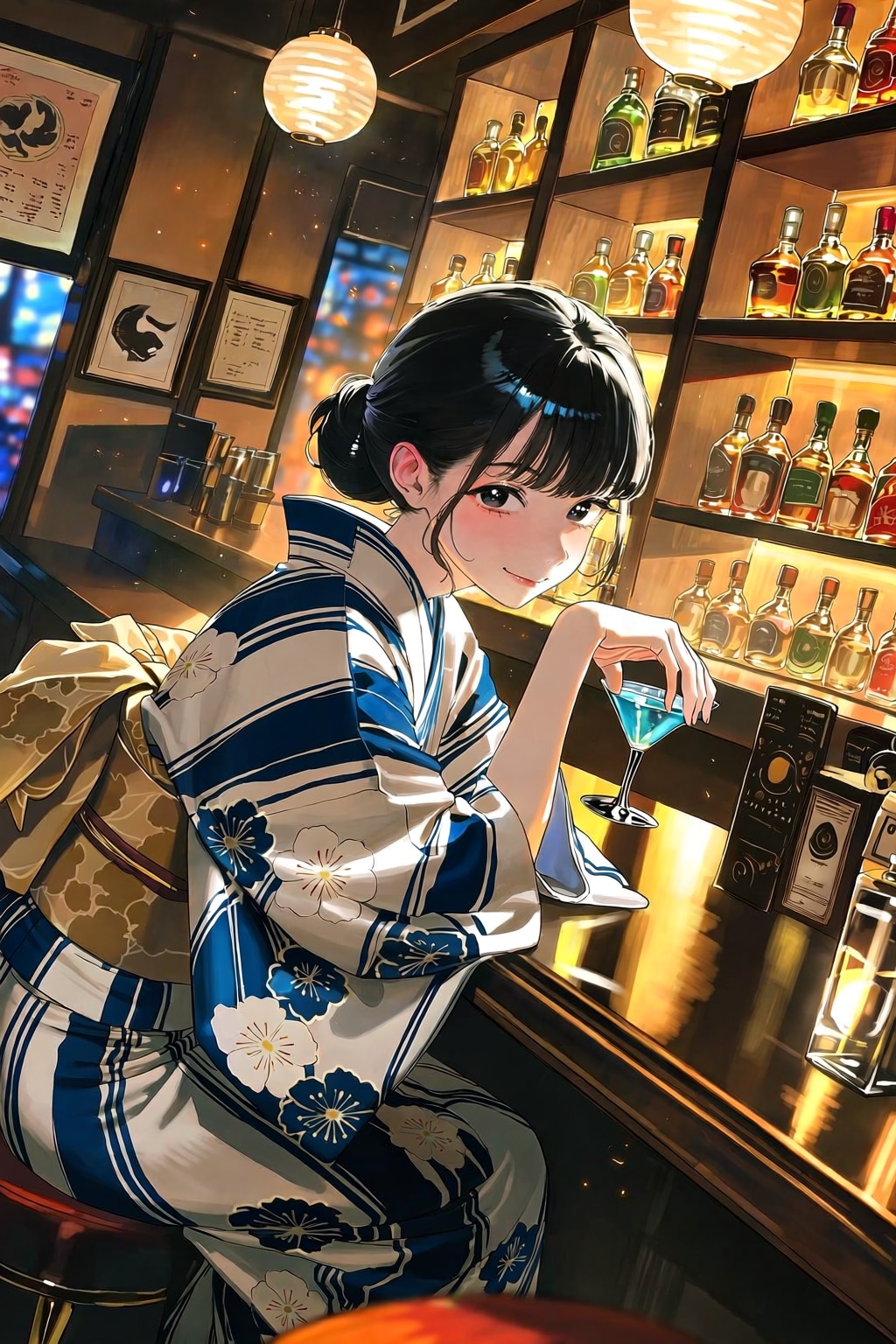 ほんのり桜色