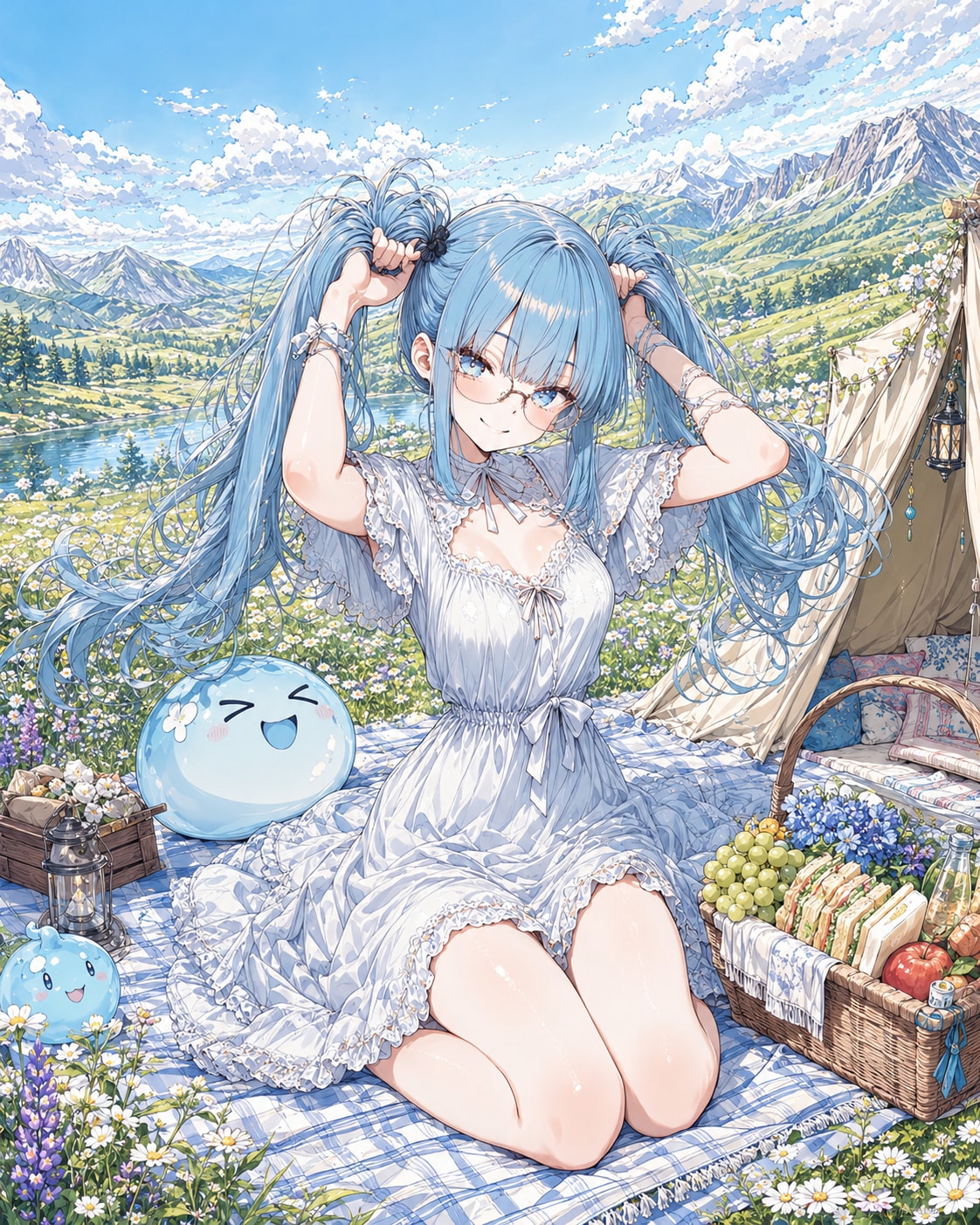 青スライムのお嬢様