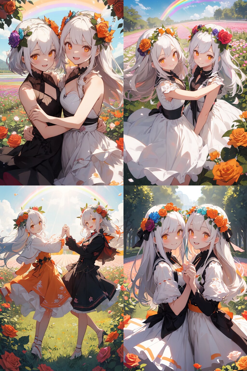 薔薇の双子さん