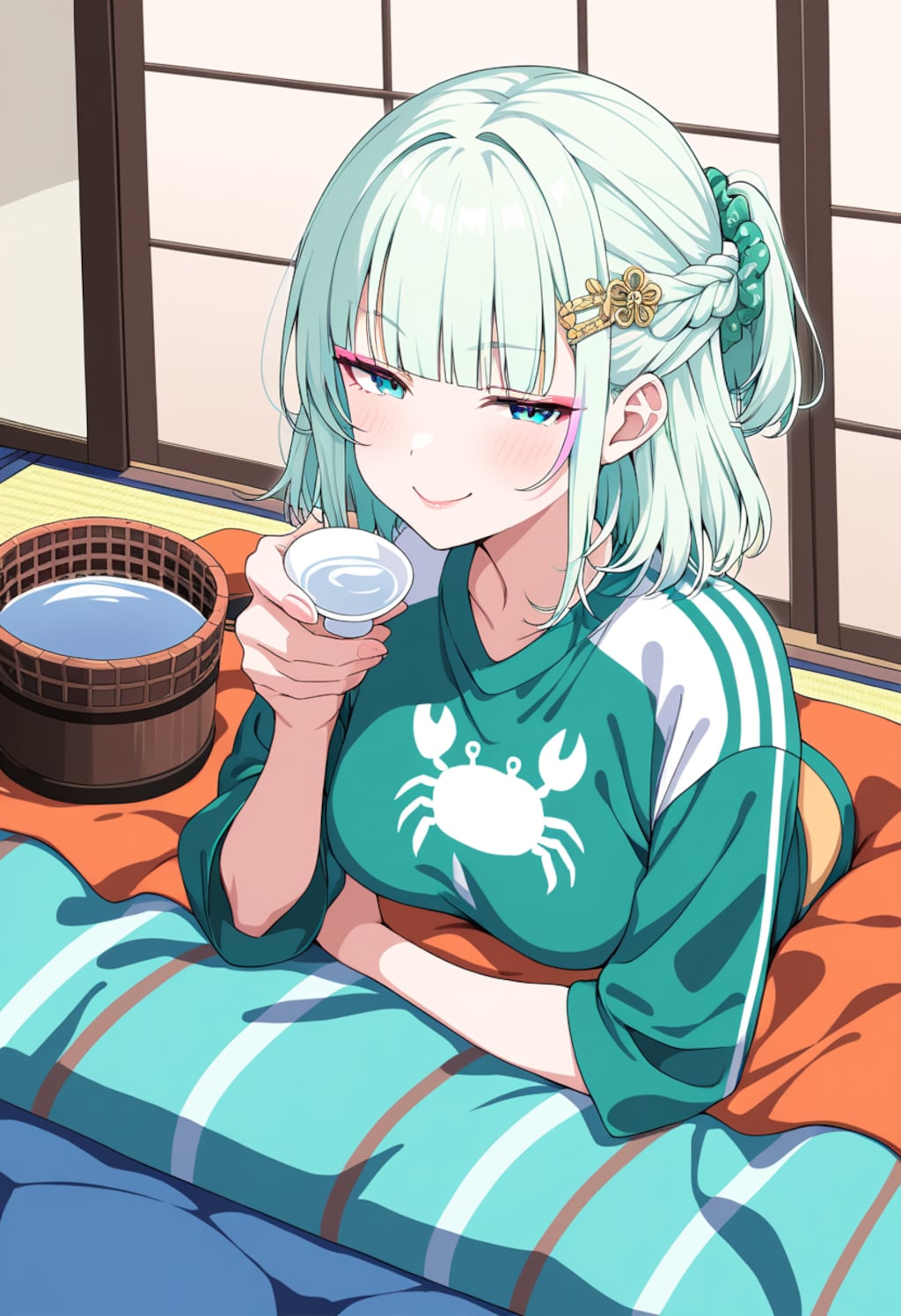 緑髪娘ほか、なり