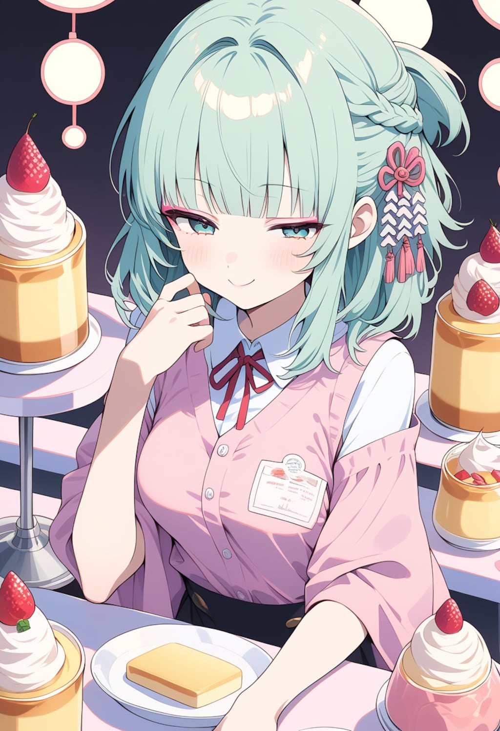 緑髪娘ほか、なり