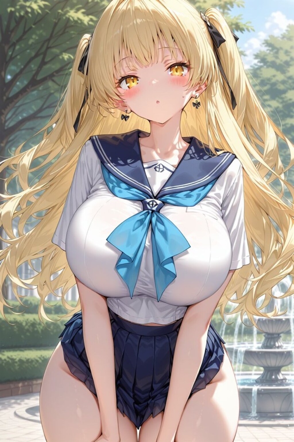 彩葉(いろは)と制服デート