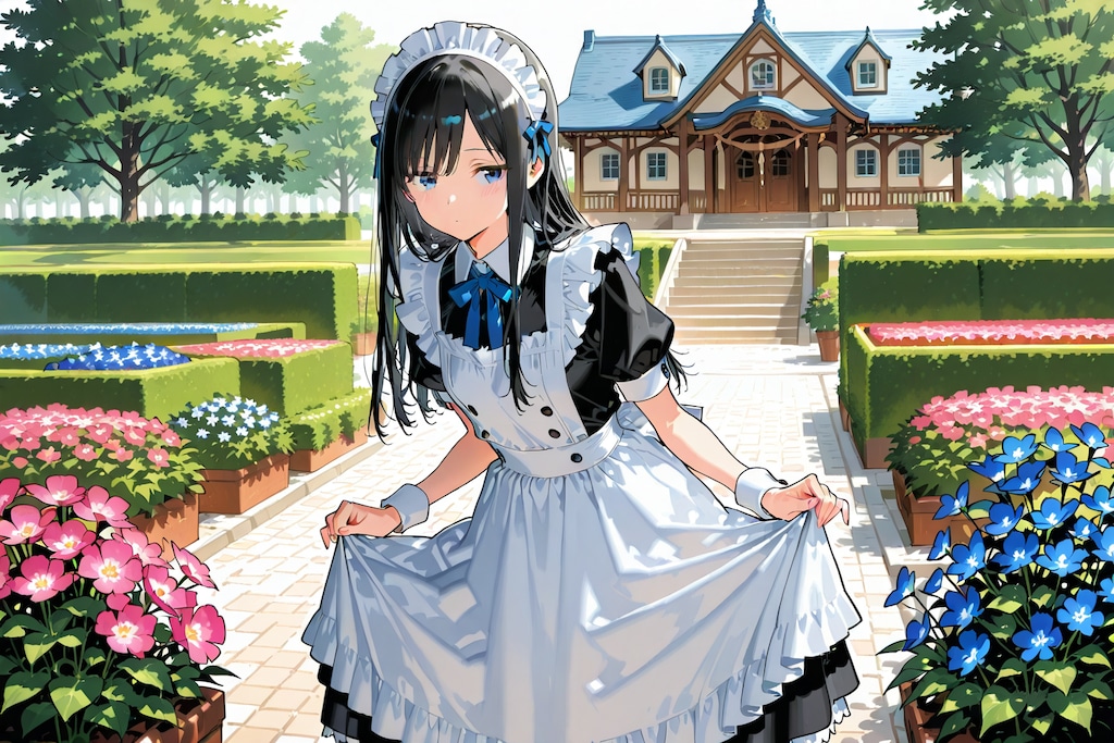 花壇の手入れ①