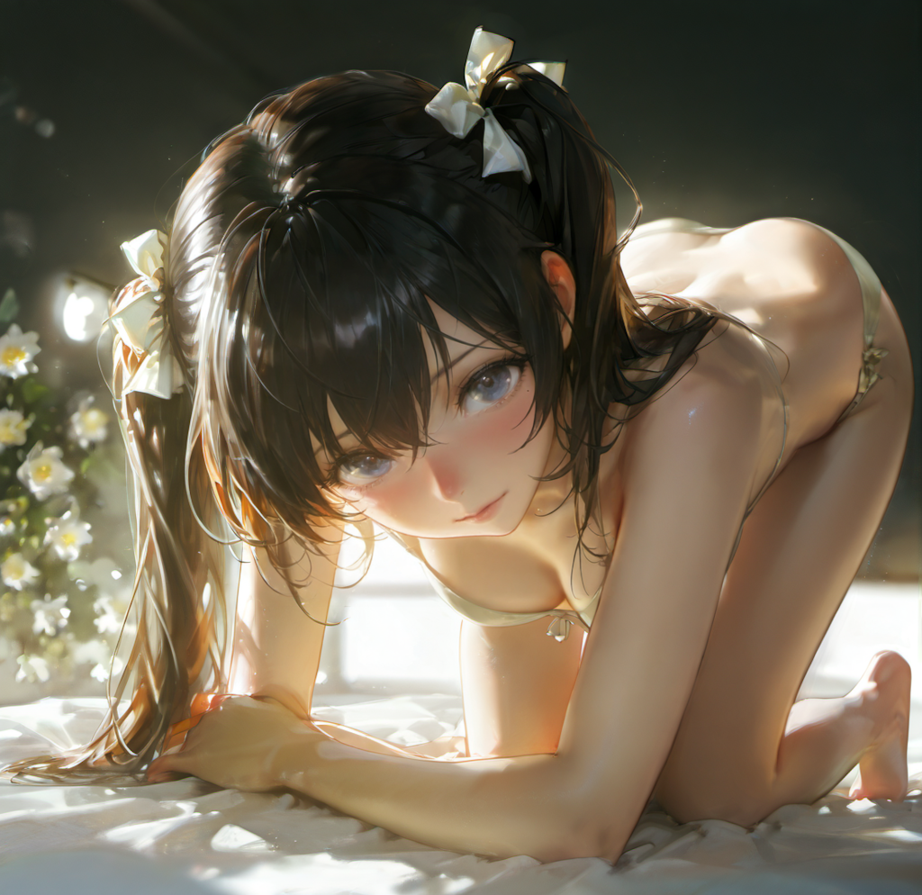 ベージュ・ビキニ