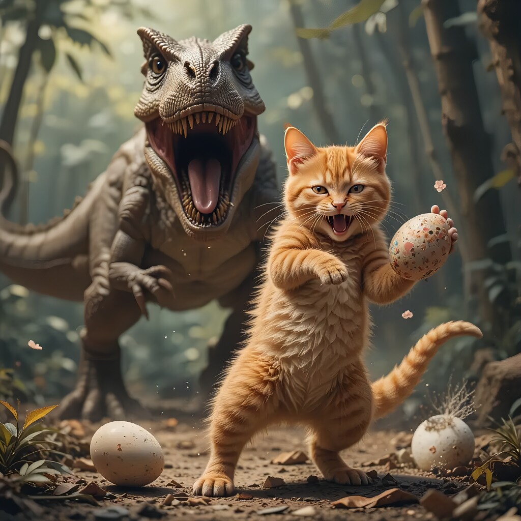 ［がぞうあげます］卵見つけてラッキーダンス