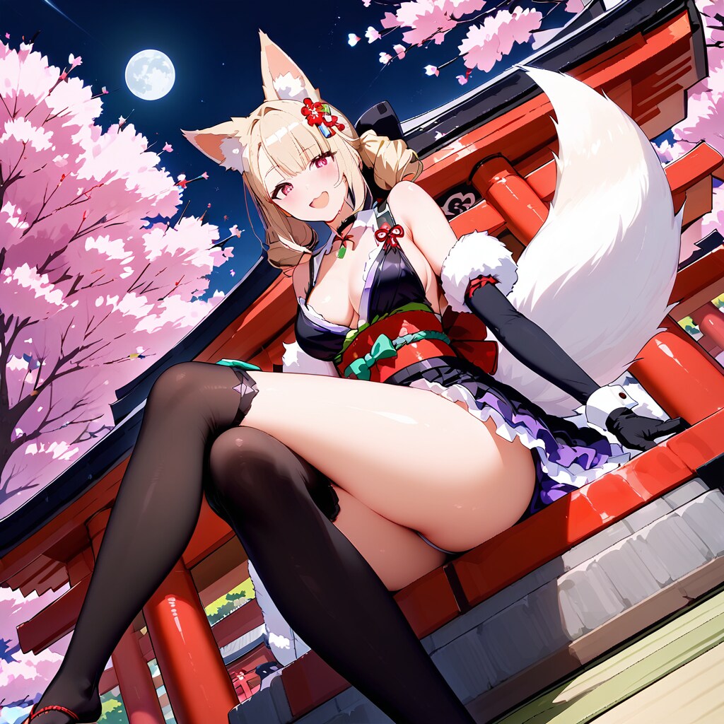 からかい好きのお狐さん