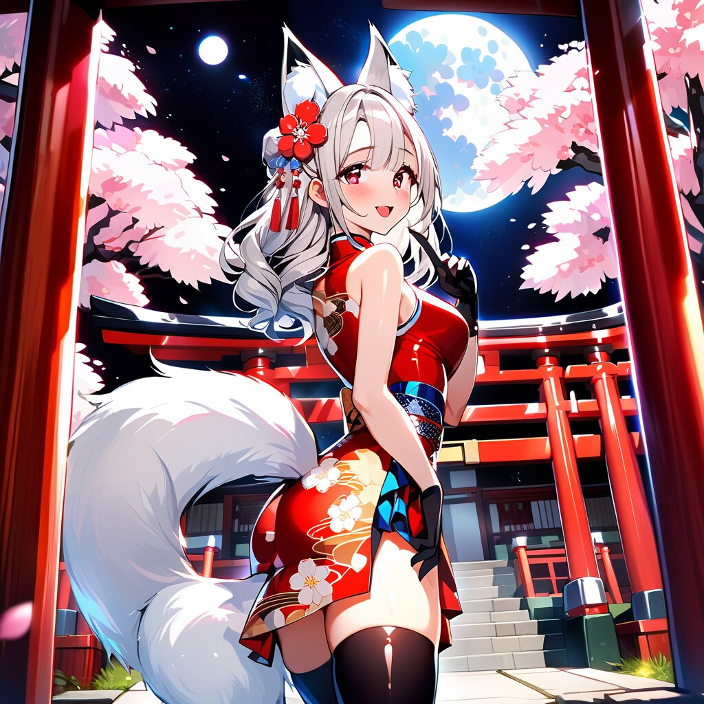 からかい好きのお狐さん