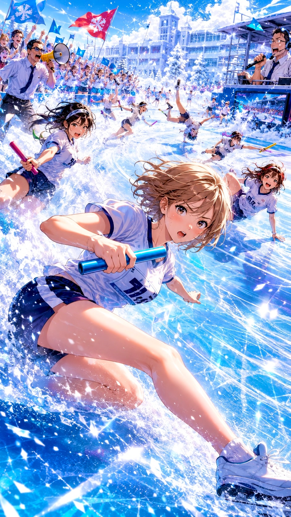 氷立高校の体育祭