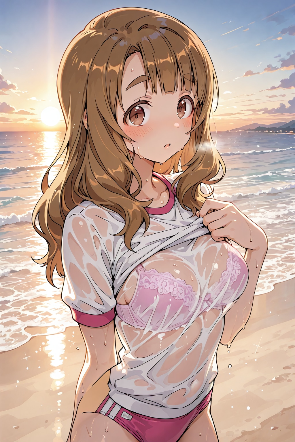 ブルマのみゃおみゃと日の出(ちちぷい版)