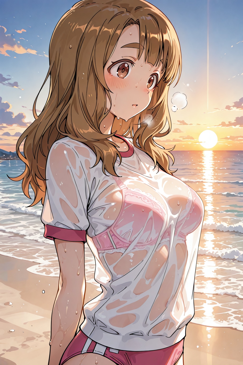 ブルマのみゃおみゃと日の出(ちちぷい版)