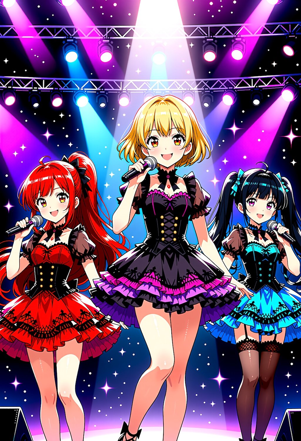 地下アイドル3人組