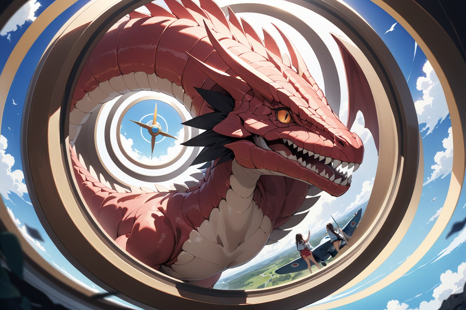 時空の竜のトンネル