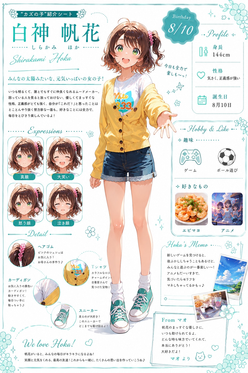 ホカさんプロフィール