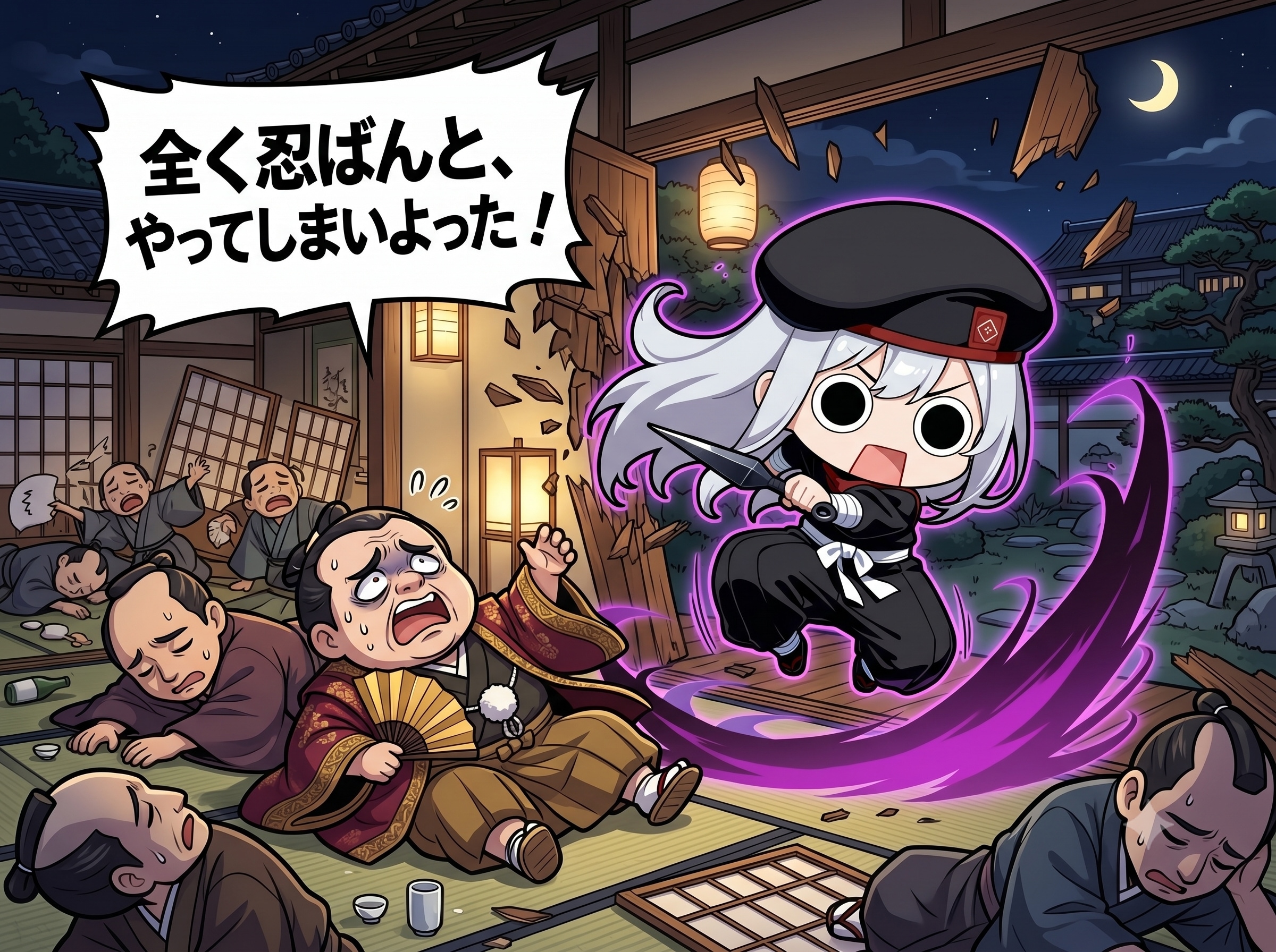 悪代官共をやってしまいよったえらいこっちゃ嬢