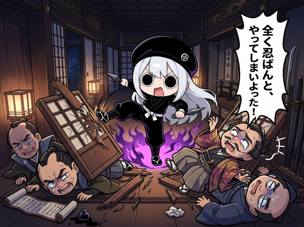 悪代官共をやってしまいよったえらいこっちゃ嬢