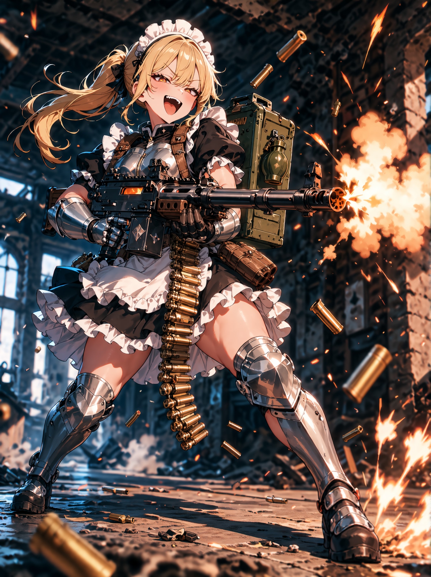 機関銃メイド