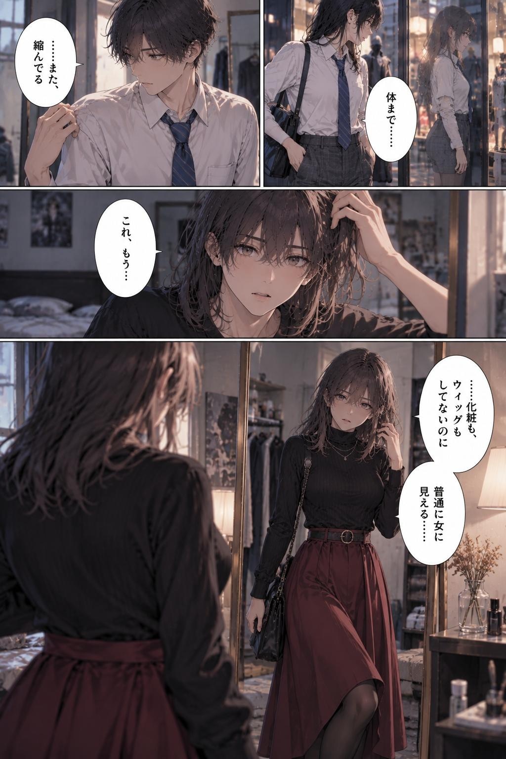 ①『女の子の殻で、私は孵化する』
