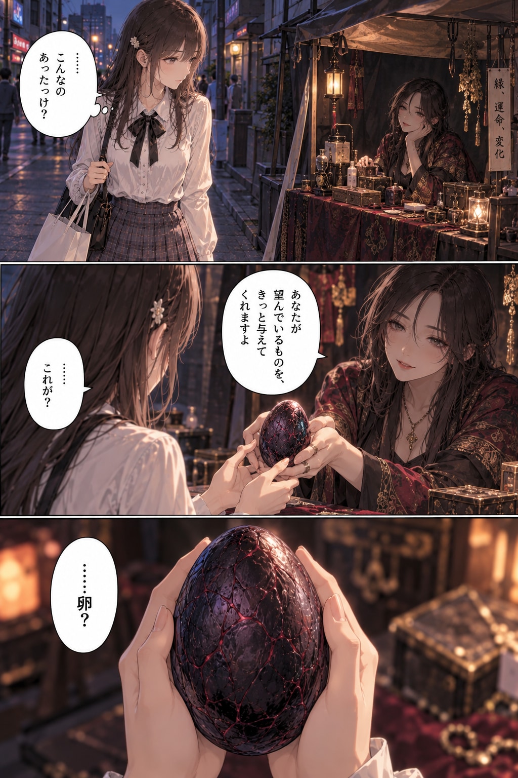 ①『女の子の殻で、私は孵化する』