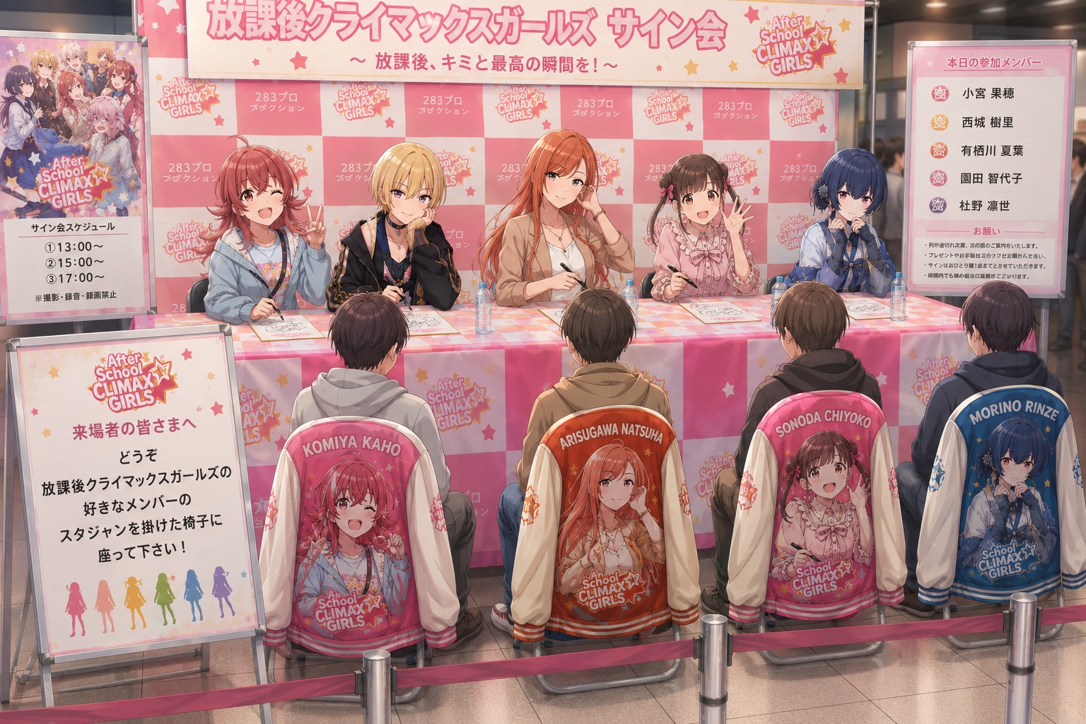 放課後クライマックスガールズのサイン会
