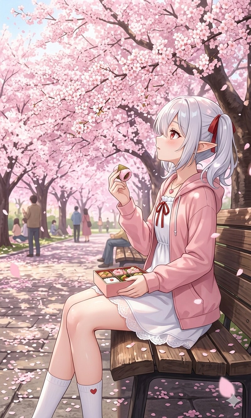 花より団子？なシロネさん
