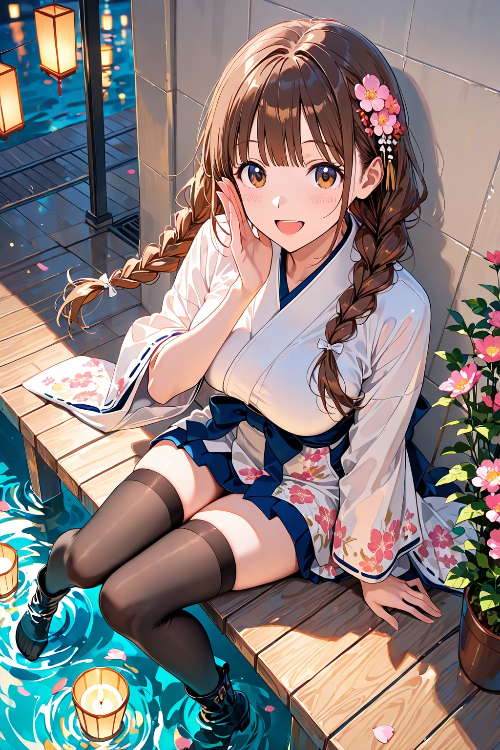 まだまだ暑い日が続きます♡　着物姿のお天気お姉さん