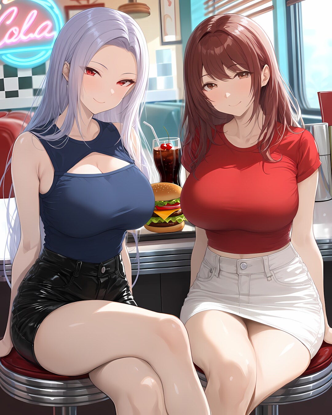 🍔ポップなアメカジ！独立記念日ギャル🇺🇸