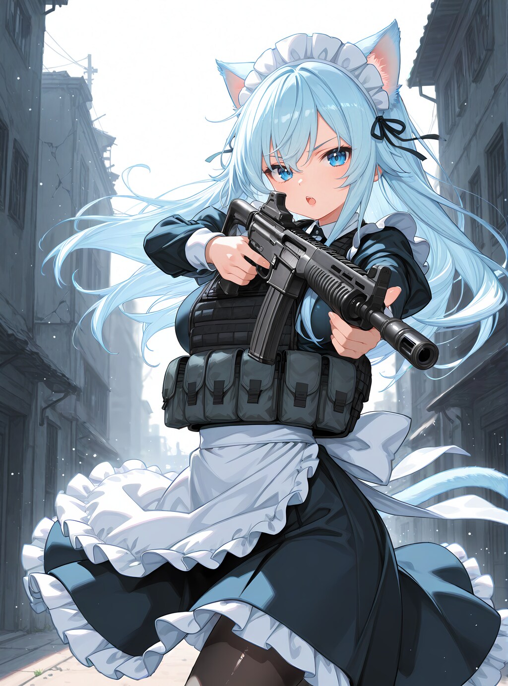 ネコ耳メイド防衛隊