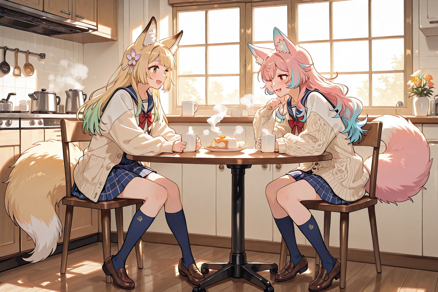 今日の狐耳娘