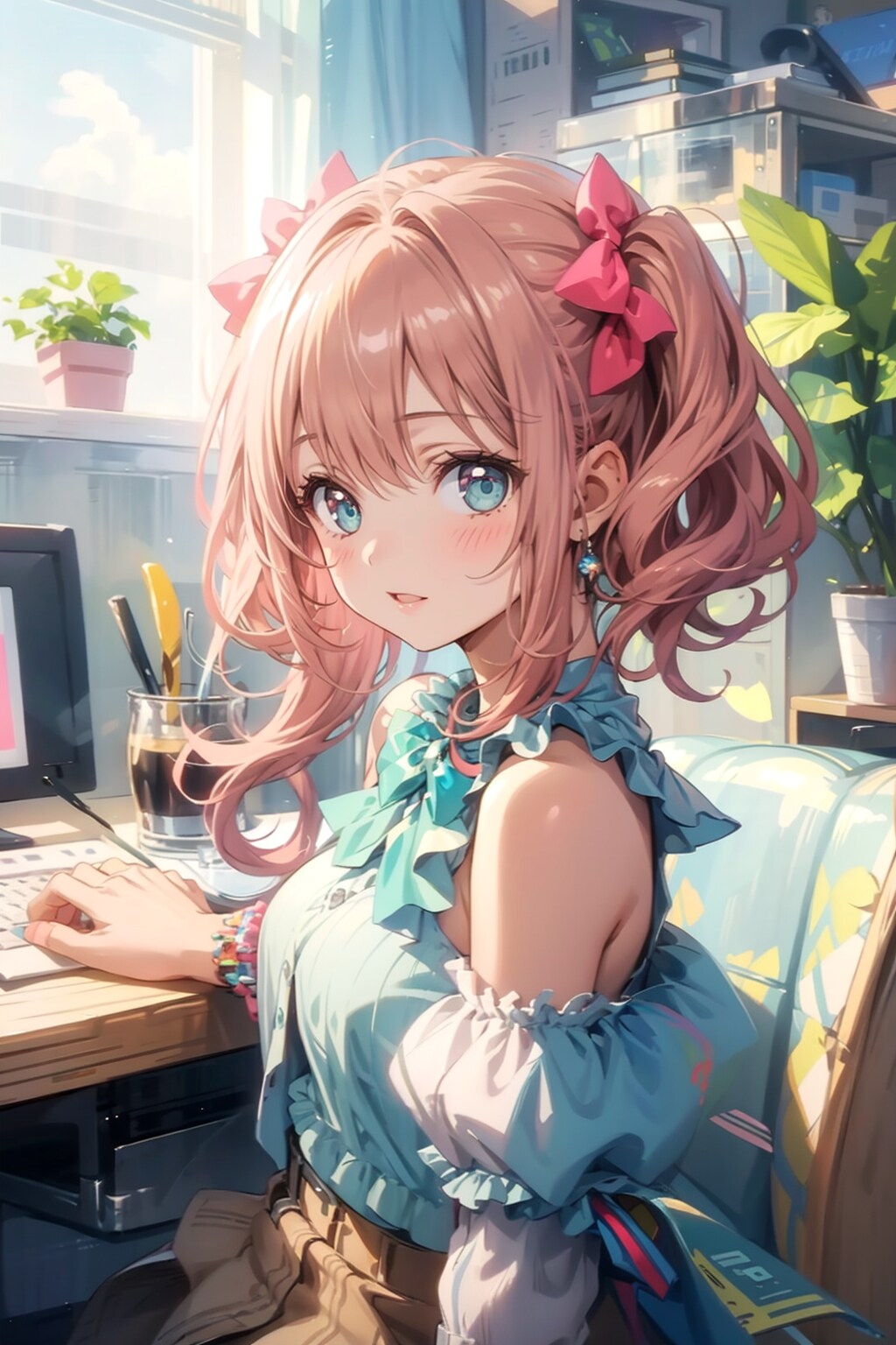 TOPAZではるかちゃん