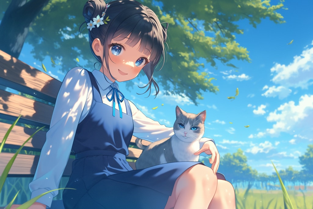 猫🐈とおだんごちゃん🍡✨183