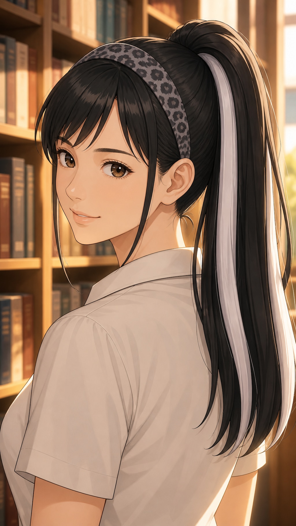 黄昏を纏う高原の観測者